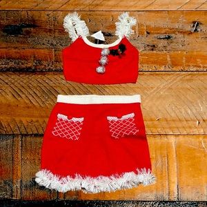 New love on a hanger, two piece Christmas outfit